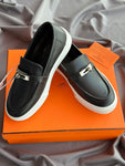 H Leather Slip-on Game Sneaker Loafers