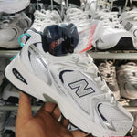 New Balance Ivory Mesh Low-top Running Sneakers