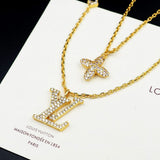 Women's Collier Iconic Gold-Tone Pendant Necklace Set