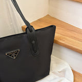 𝐏𝐚𝐫𝐚𝐝𝐚 Nylon Noir Tote Bag