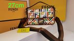 FNDI Jacquard Baguette Bag