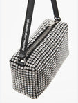 Heiress Pouch Bag In Crystal Mesh