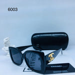 Square CC Gold Logo Sunglasses By Chanel