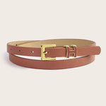 Leather Logo Belt By Hermes