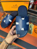 𝐇 Izmir Sandals In Calfskin Leather