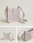 hermes evelyne bag white