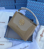 TB Mazarine Britten Patent Bag