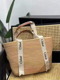 𝐂𝐇𝐋 Large Woody Beach Basket Bag