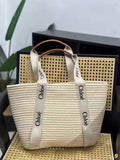 𝐂𝐇𝐋 Large Woody Beach Basket Bag