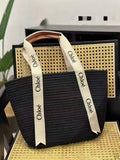 𝐂𝐇𝐋 Large Woody Beach Basket Bag