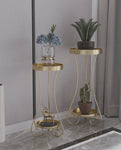 Iron Art Flower Pot Stand Decoration Display