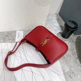 Mini Le5a7 Leather Shoulder Bag (25*7*14cm)